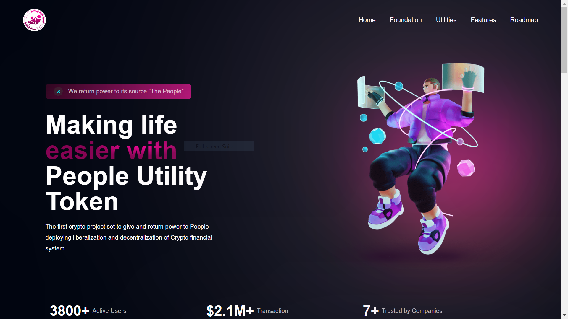 People Utility Token